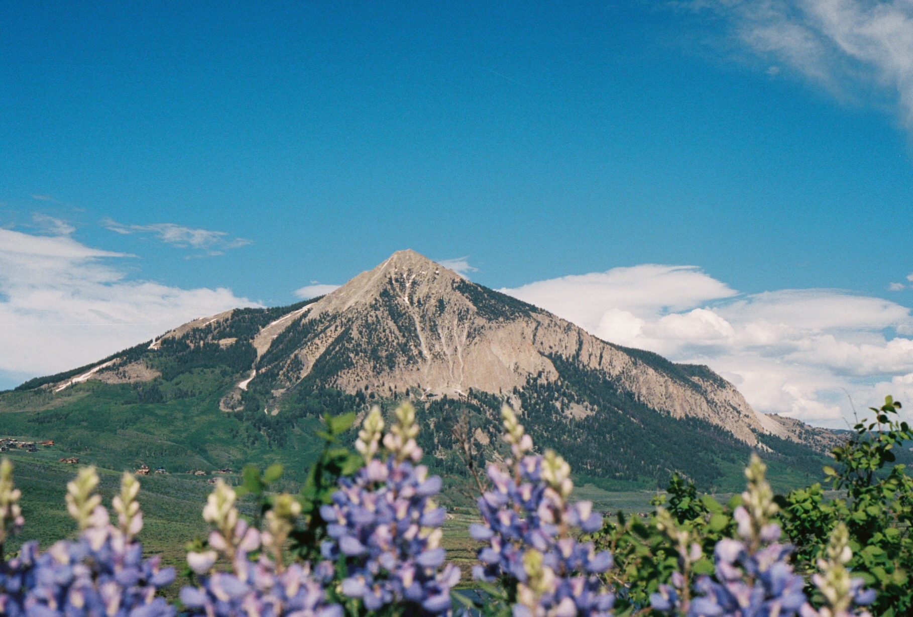 Crested Butte on film. Credit: Erica McCormick